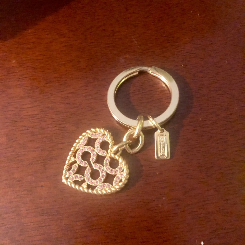 Coach keychain.